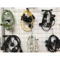 Outdoor String Lights 48FT with 24 Dropped Sockets Weatherproof Commercial Grade